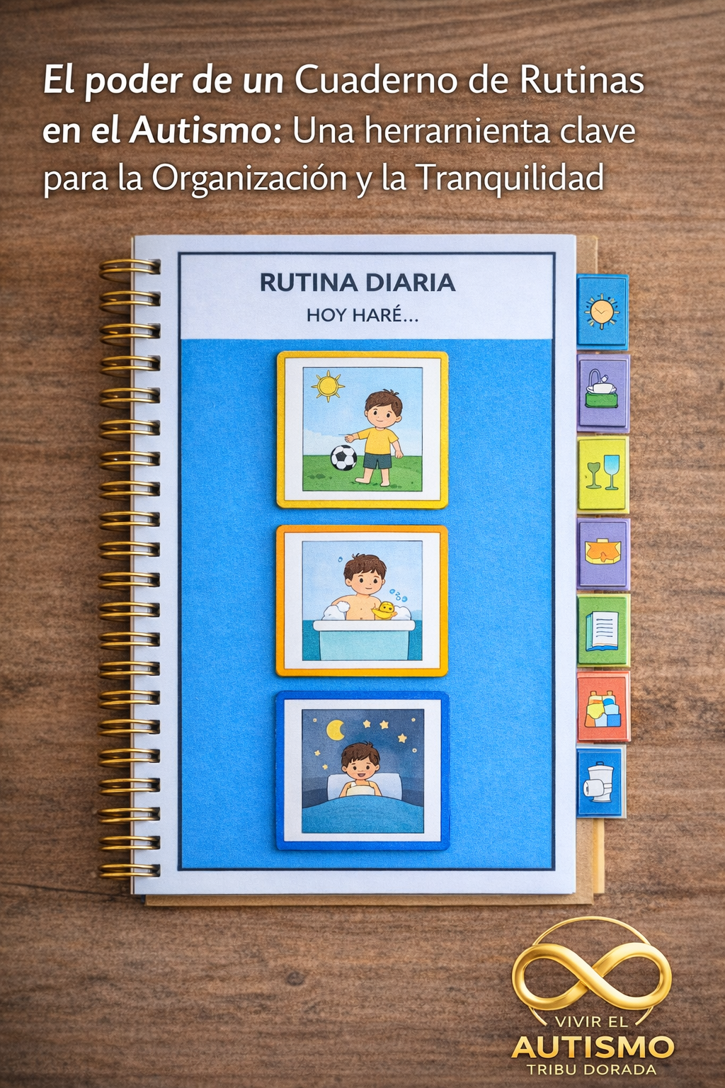 El poder de un Cuaderno de Rutinas en el Autismo: Una herramienta clave para la Organización y la Tranquilidad.