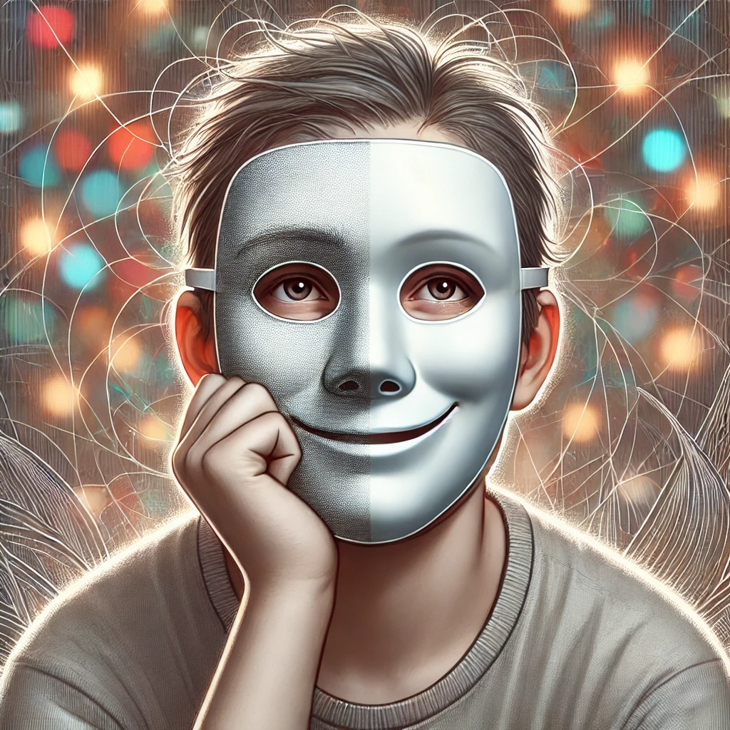 El masking en el autismo: la máscara que cansa