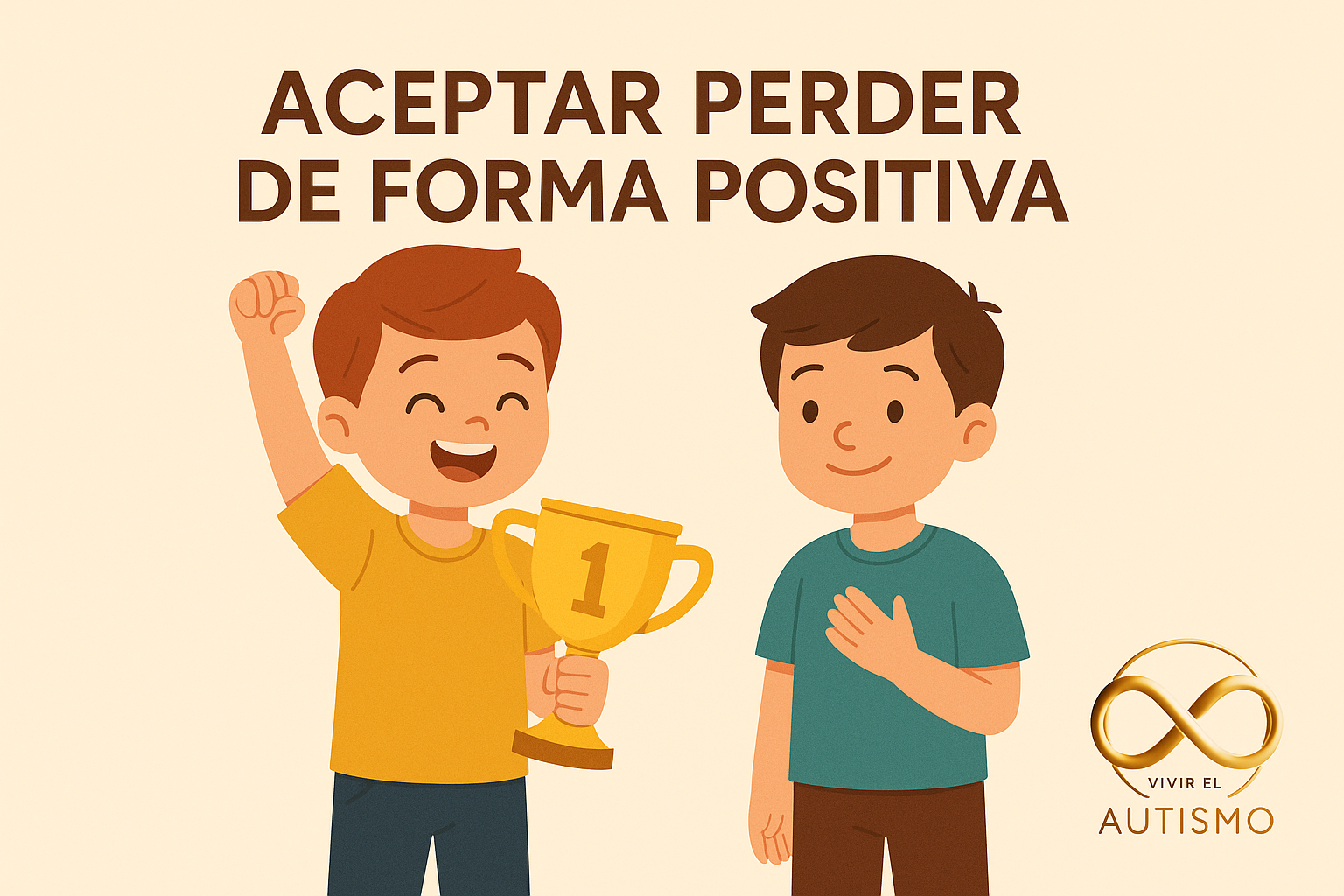 Cómo enseñar a un niño Autista a perder.