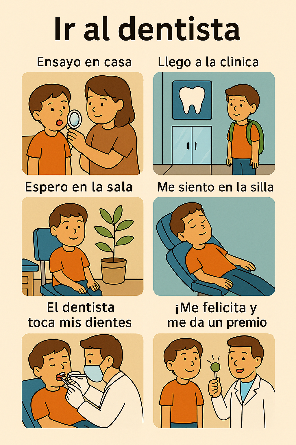 Ir al dentista sin miedo: Guía práctica para acompañar a tu hijo autista
