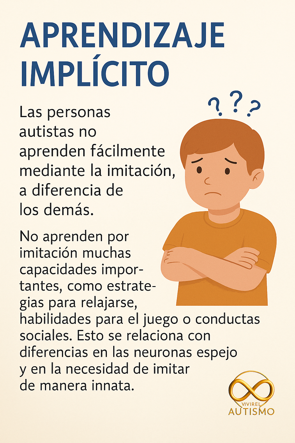 ¿Por qué mi hijo no imita lo que hacen los demás?