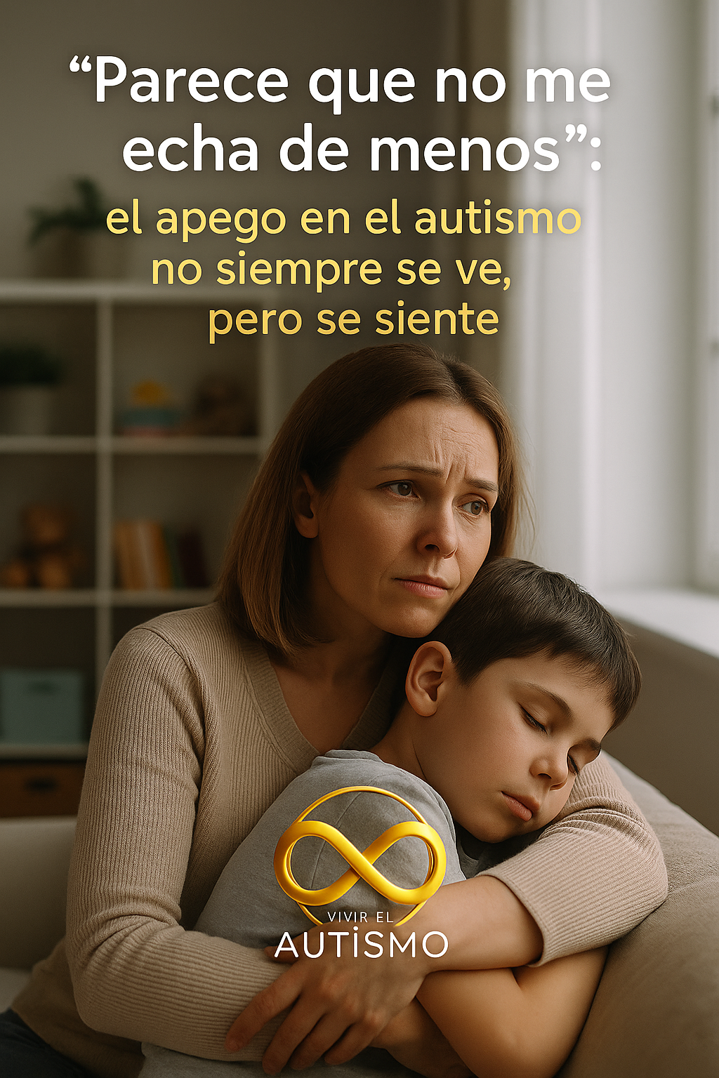 “Parece que no me echa de menos”: el apego en el autismo no siempre se ve, pero se siente