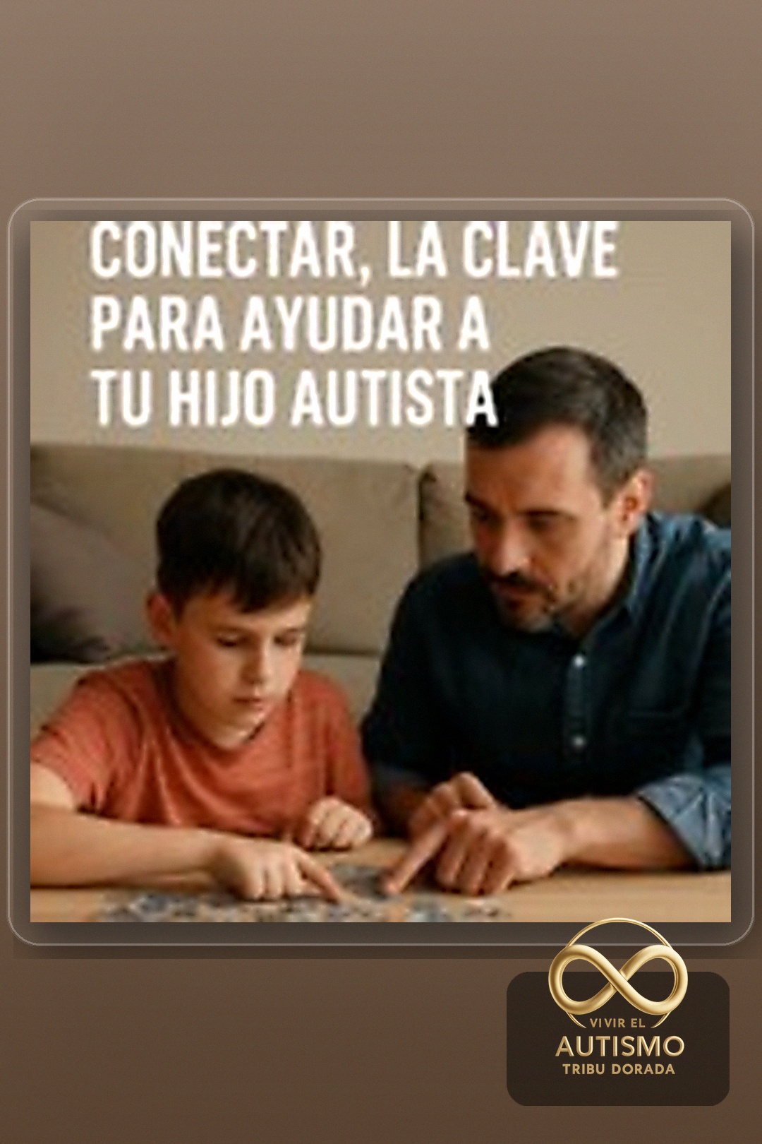 Conectar, la clave para ayudar a tu hijo autista!