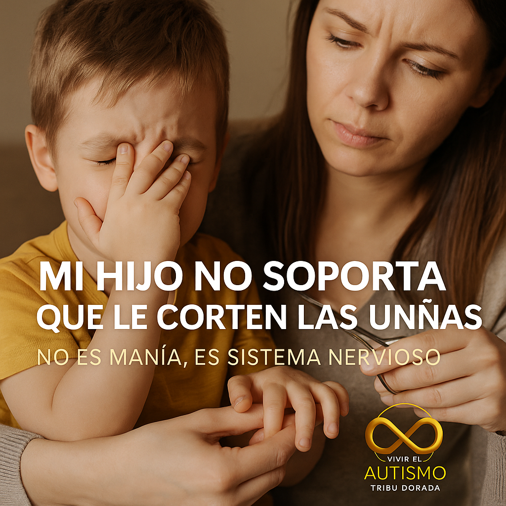 Mi hijo no soporta que le corten las uñas