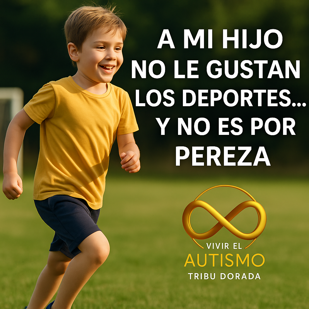A mi hijo no le gustan los deportes… y no es por pereza.