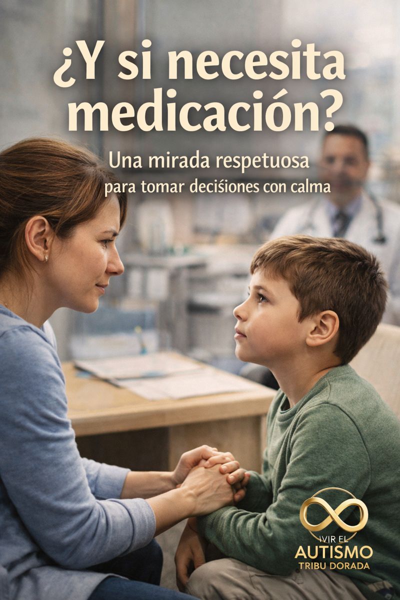 ¿Y si necesita medicación? Una mirada respetuosa para tomar decisiones con calma