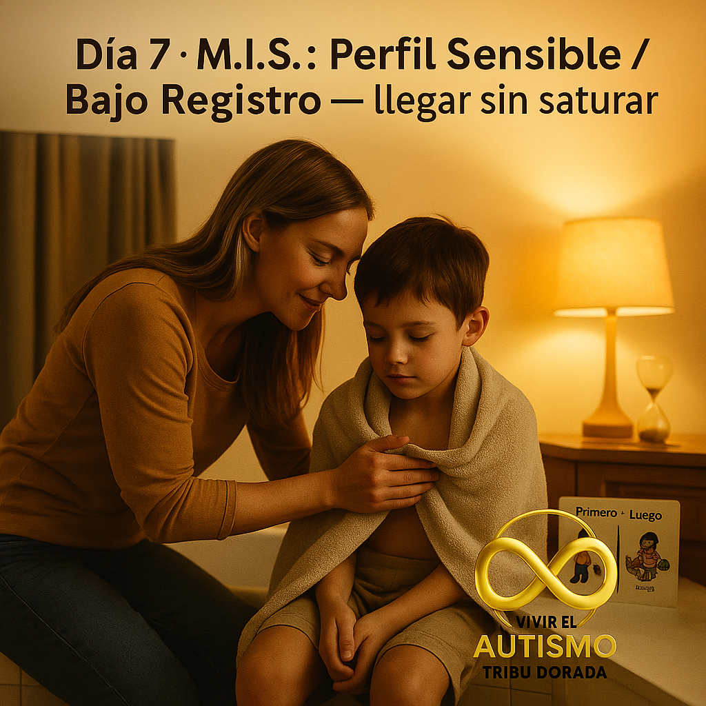 Día 7 · M.I.S.: Perfil Sensible / Bajo Registro — llegar sin saturar