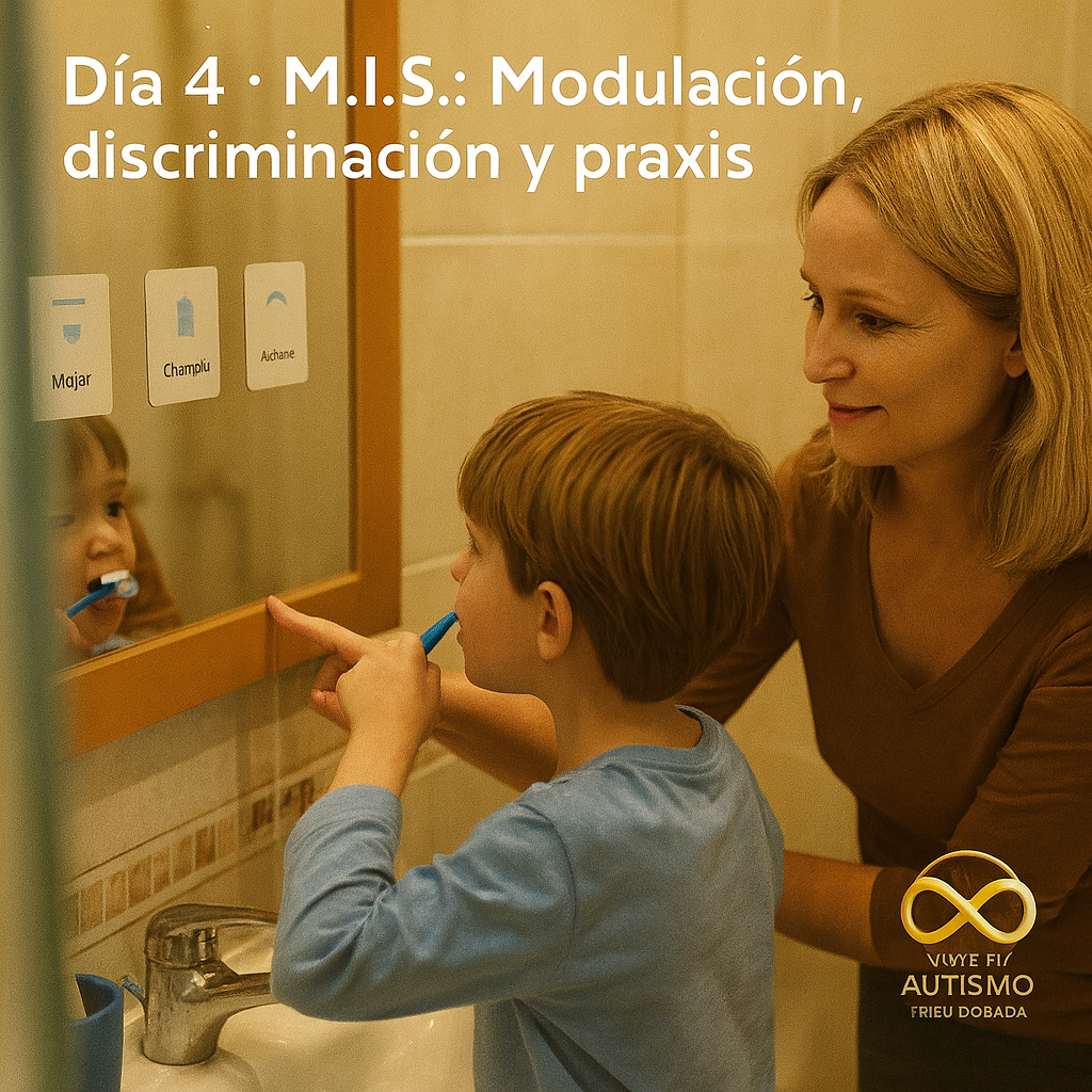 Día 4 · M.I.S.: Modulación, discriminación y praxis — distinguirlas para acertar con los apoyos