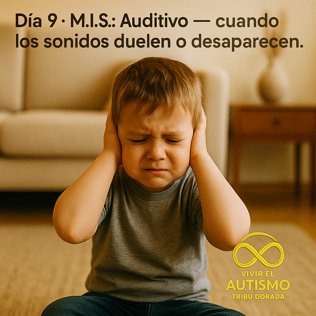 Día 9 · M.I.S.: Auditivo — cuando los sonidos duelen o desaparecen.
