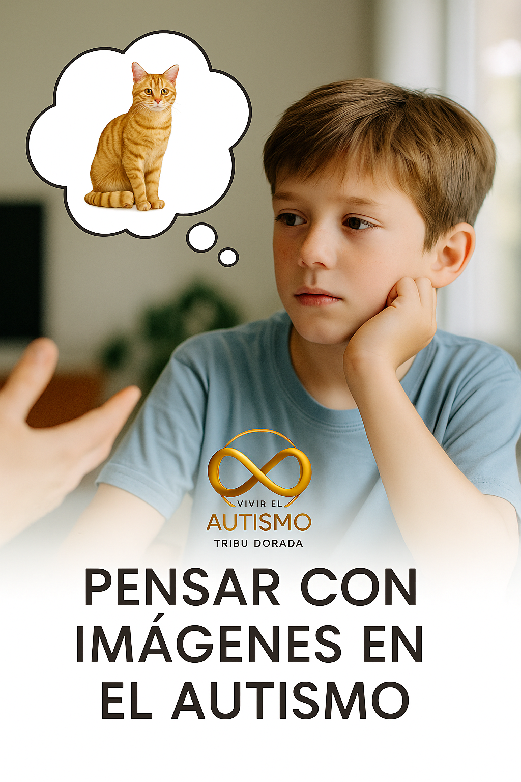 Pensar con imágenes en el autismo: cuando la mente dibuja en vez de hablar