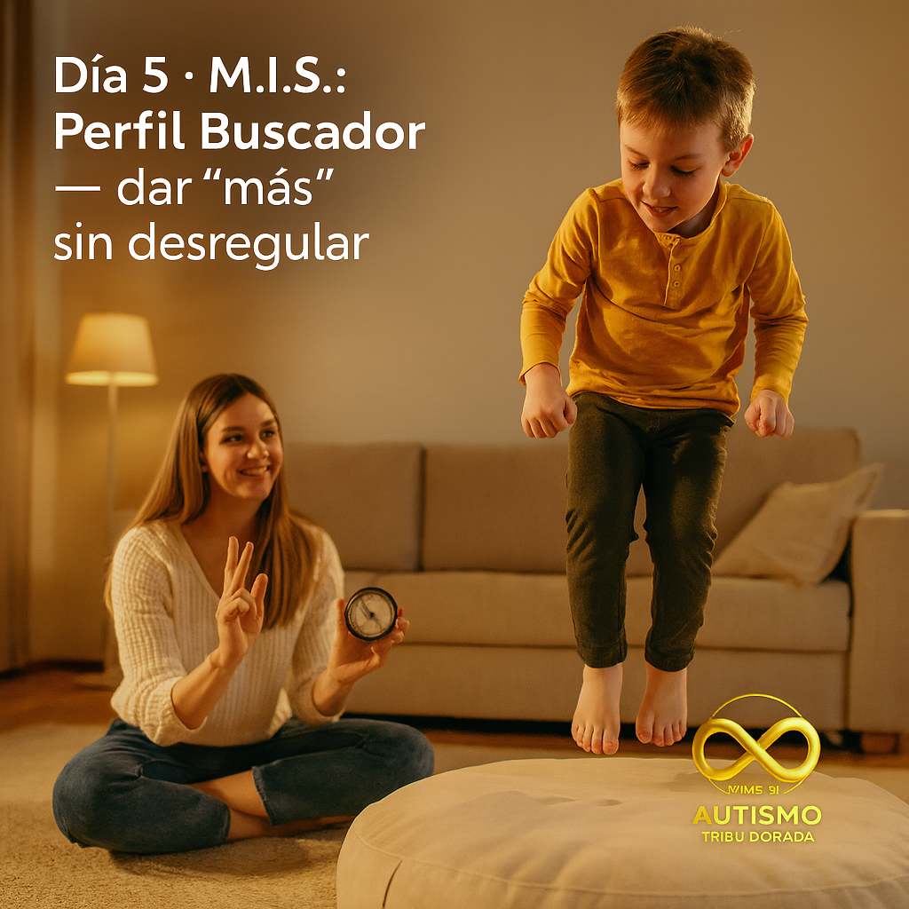 Día 5 · M.I.S.: Perfil Buscador — dar “más” sin desregular