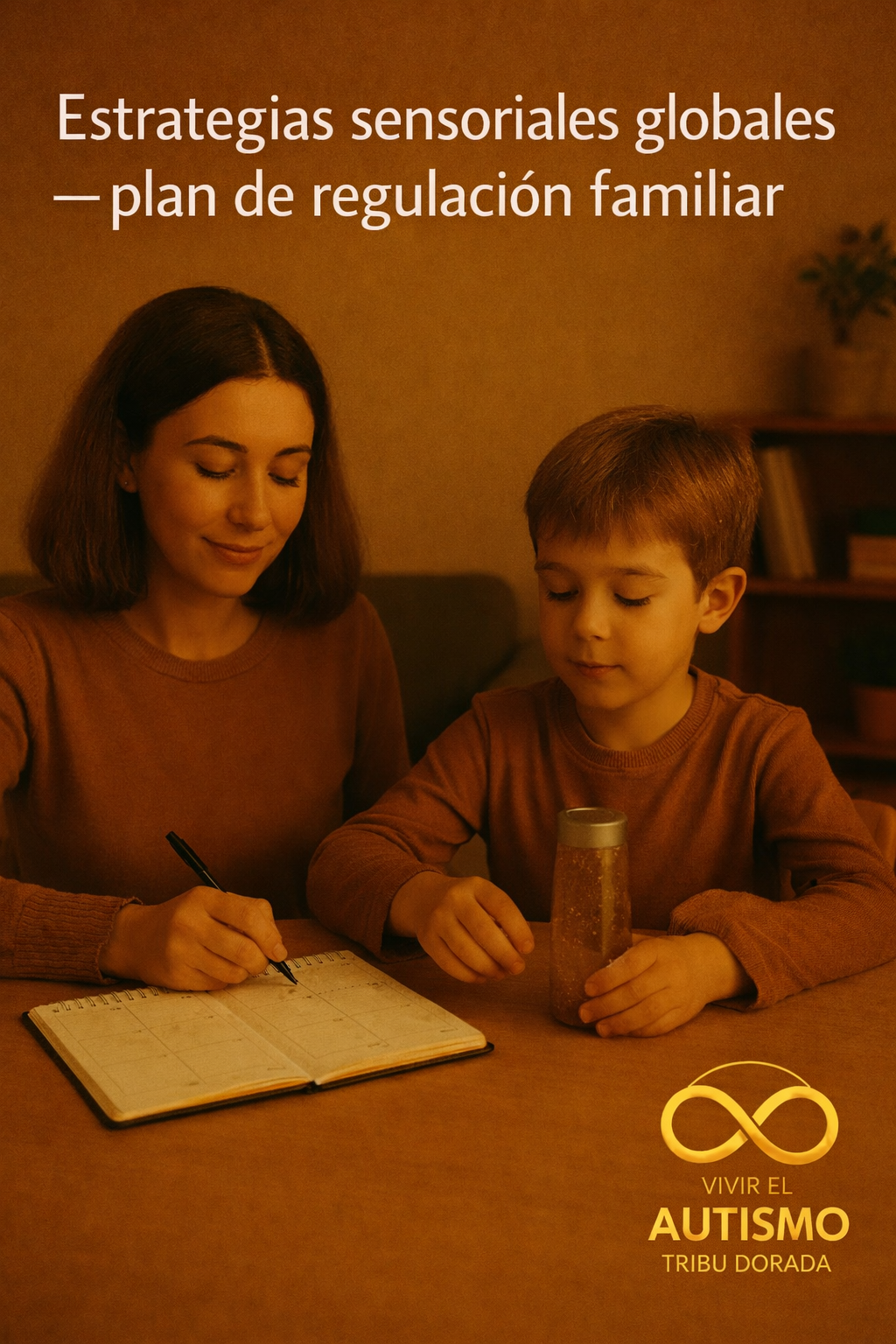 Día 24 · M.I.S.: Estrategias sensoriales globales — plan de regulación familiar