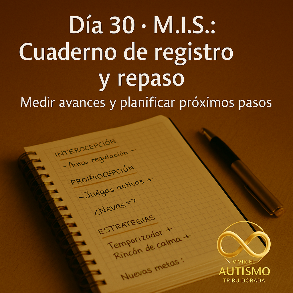 Día 30 · M.I.S.: Cuaderno de registro y repaso — medir avances y planificar próximos pasos