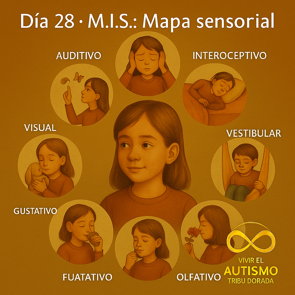 Día 28 · M.I.S.: Explicar el perfil sensorial — cómo hacer un mapa completo de tu hijo