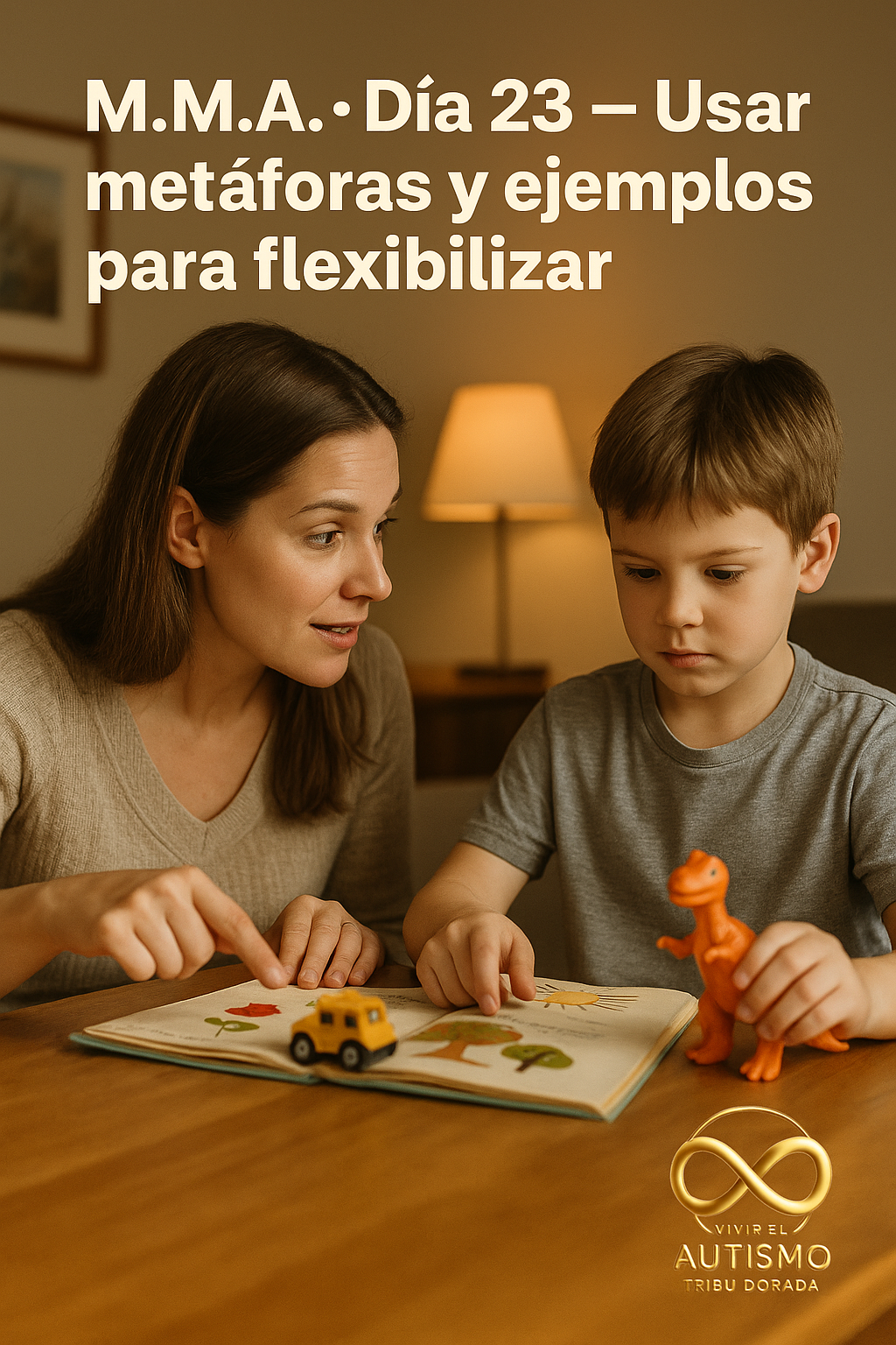 M.M.A. · Día 23 — Usar metáforas y ejemplos para flexibilizar