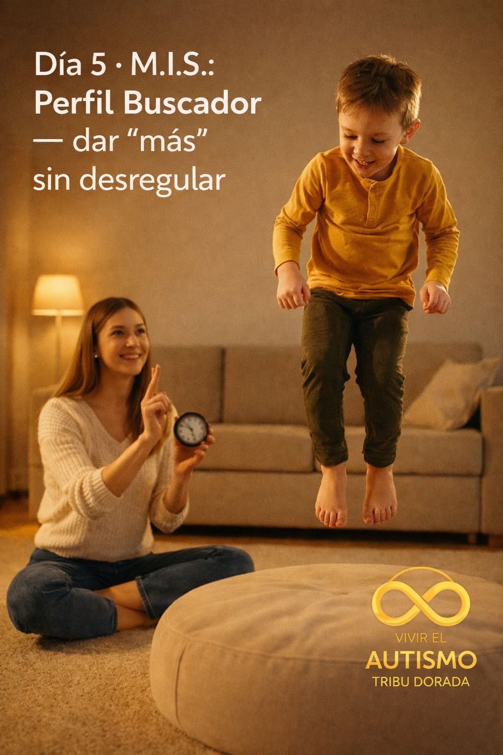 Día 5 · M.I.S.: Perfil Buscador — dar “más” sin desregular