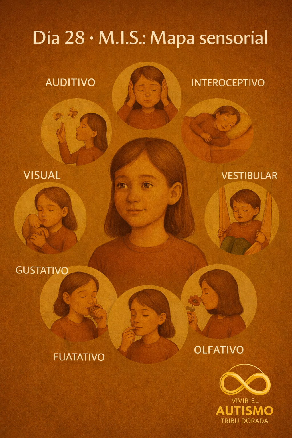 Día 28 · M.I.S.: Explicar el perfil sensorial — cómo hacer un mapa completo de tu hijo