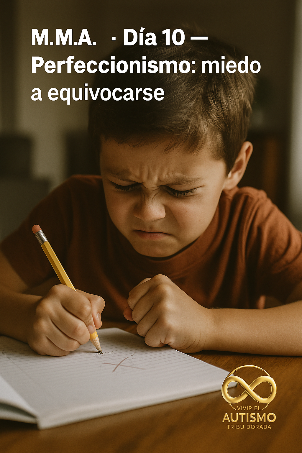 M.M.A. · Día 10 — Perfeccionismo: miedo a equivocarse
