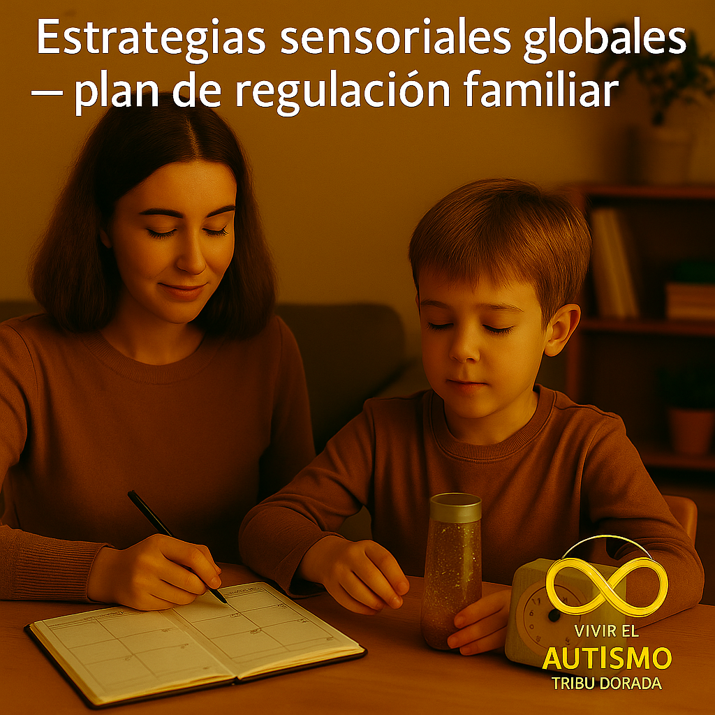 Día 24 · M.I.S.: Estrategias sensoriales globales — plan de regulación familiar