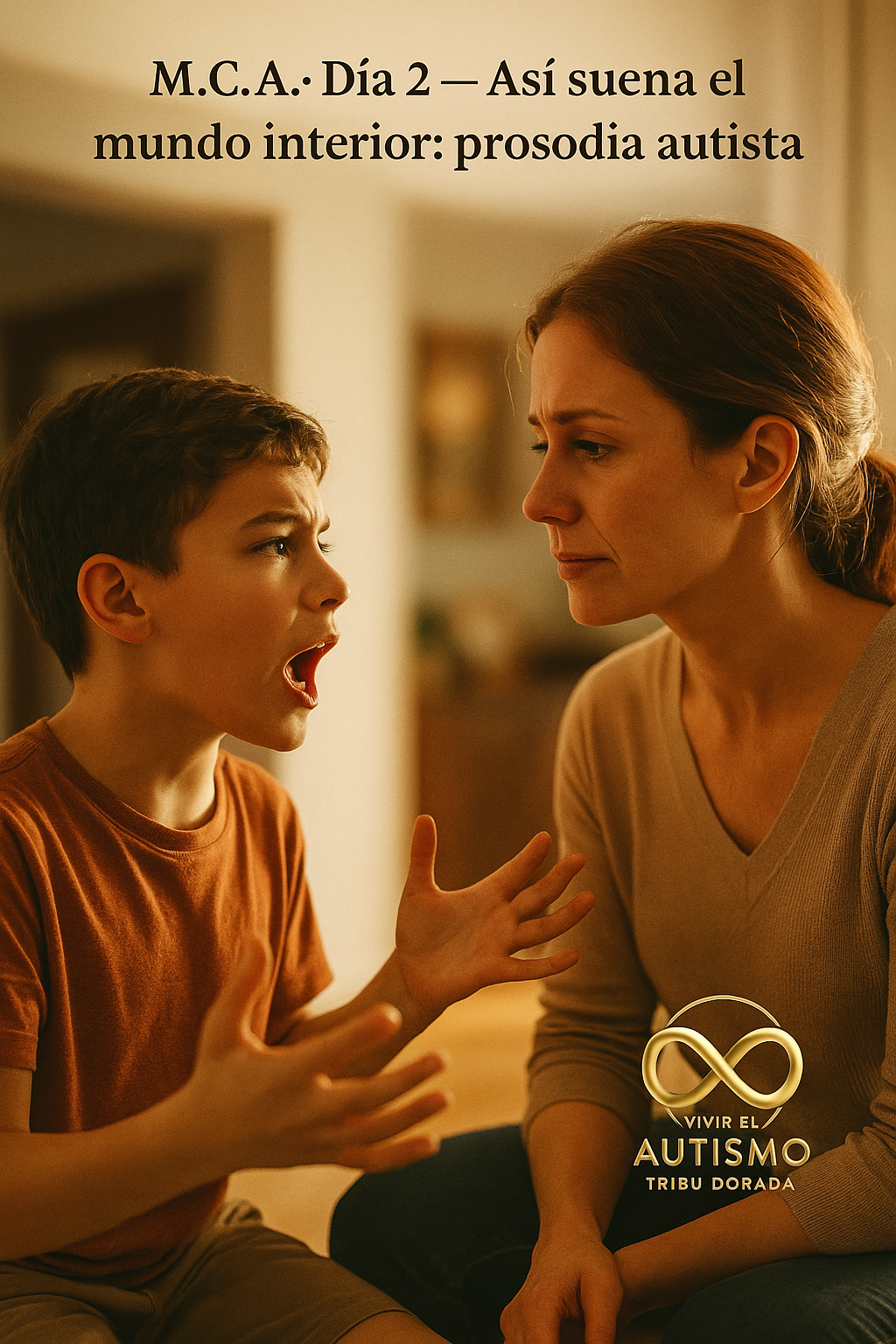 M.C.A. · Día 2 — Así suena el mundo interior: prosodia autista