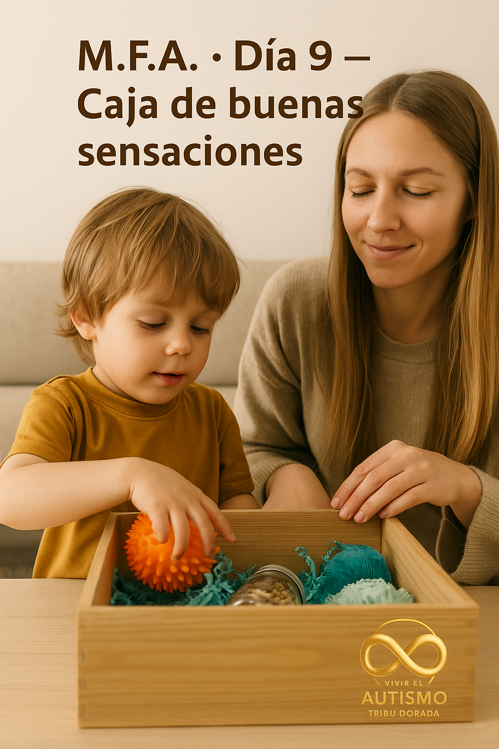 M.F.A. · Día 9 — Caja de buenas sensaciones