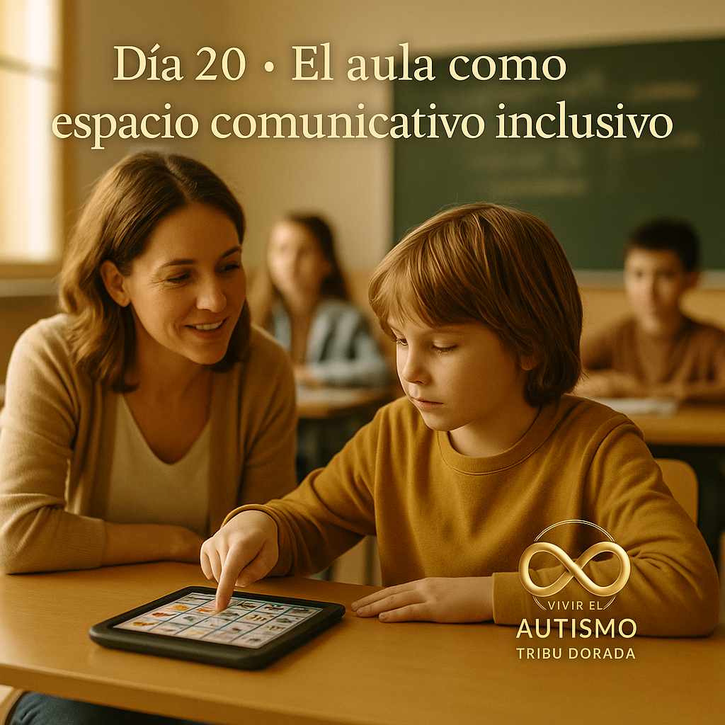 M.C.A. · Día 20 — El aula como espacio comunicativo inclusivo