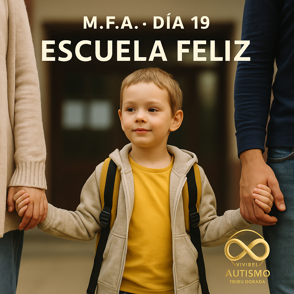 M.F.A. · Día 19 — Escuela feliz