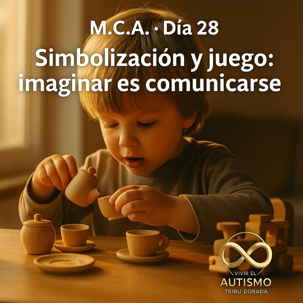 M.C.A. · Día 28 — Simbolización y juego: imaginar es comunicarse
