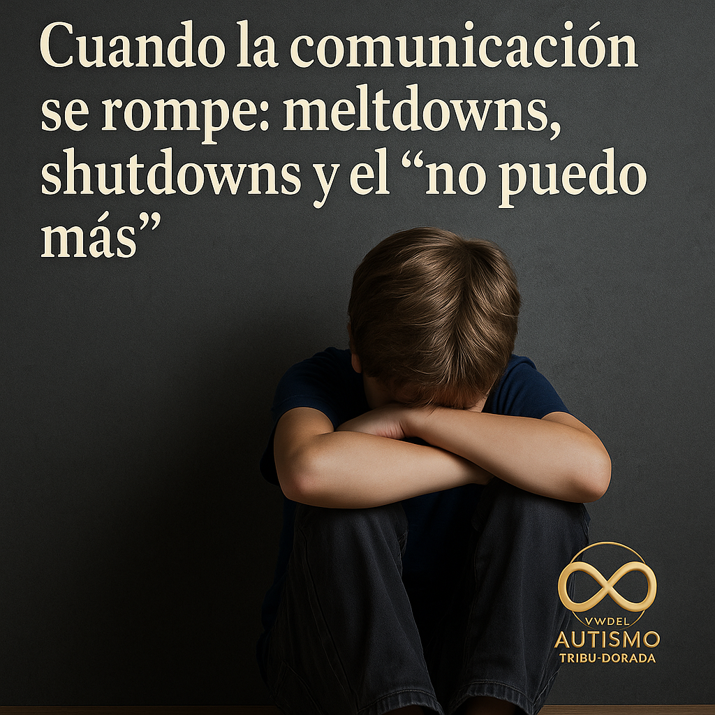 M.C.A. · Día 25 — Cuando la comunicación se rompe: meltdowns, shutdowns y el “no puedo más”