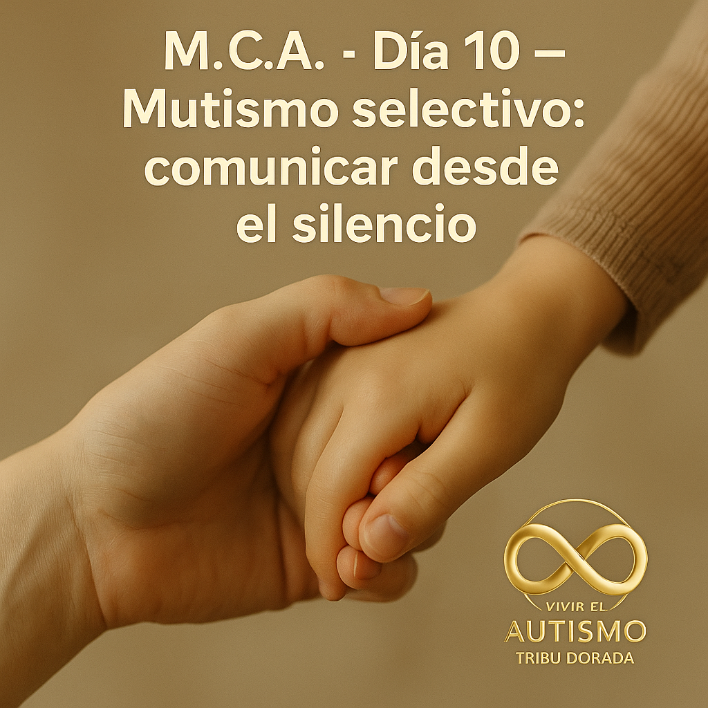 M.C.A. · Día 10 — Mutismo selectivo: comunicar desde el silencio