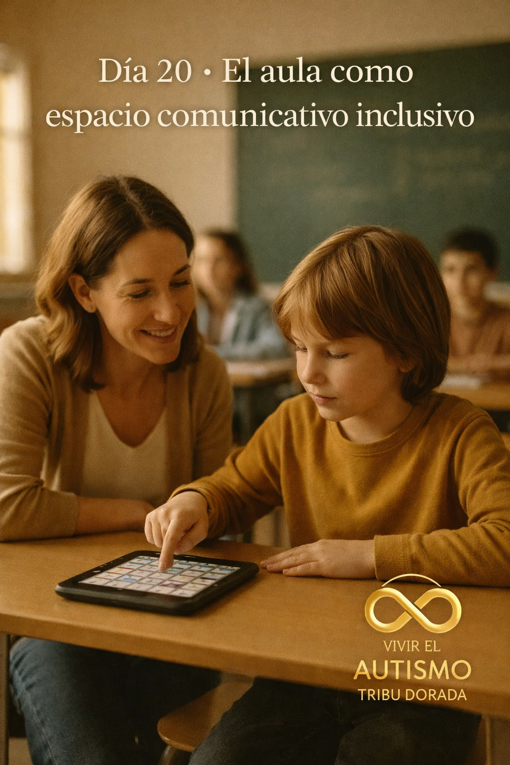 M.C.A. · Día 20 — El aula como espacio comunicativo inclusivo