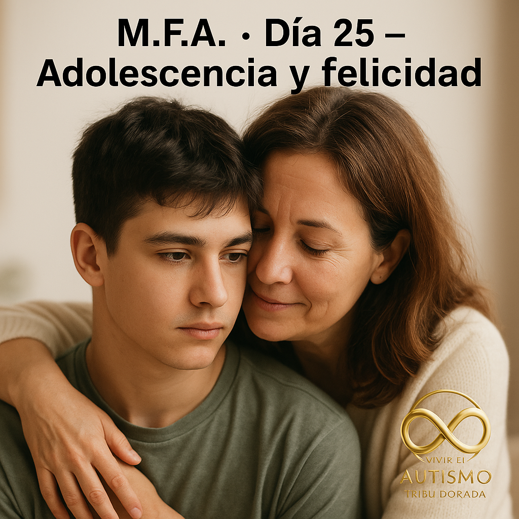 M.F.A. · Día 25 — Adolescencia y felicidad
