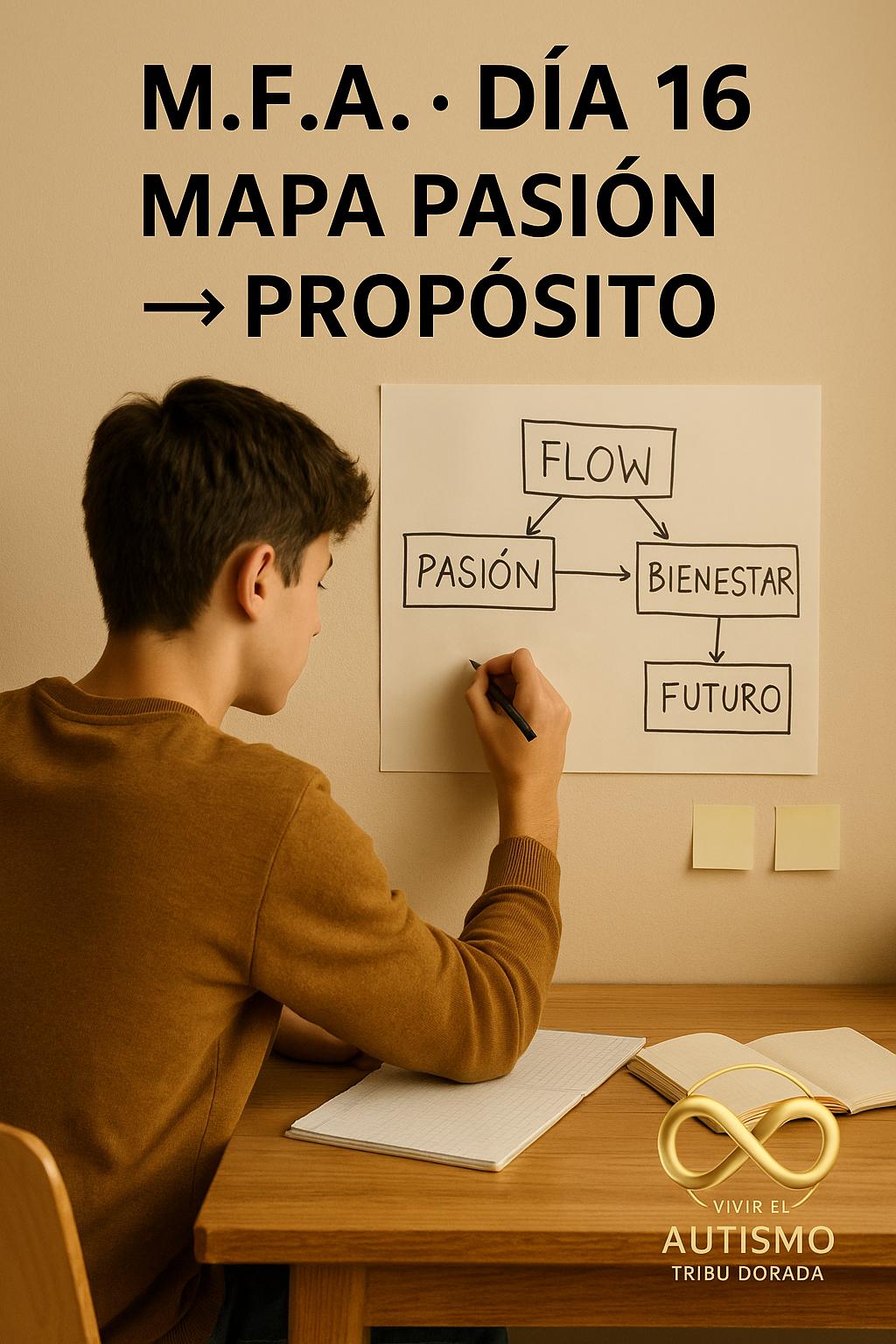 M.F.A. · Día 16 — Mapa Pasión → Propósito