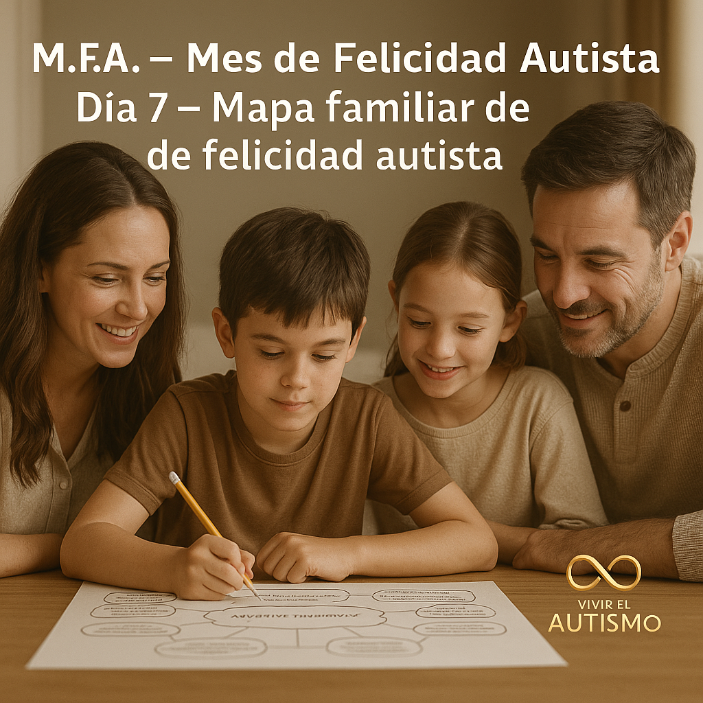 M.F.A. · Día 7 — Mapa familiar de la felicidad autista
